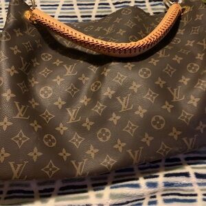 Louis Vuitton Brown Monogram Shoulder Bag